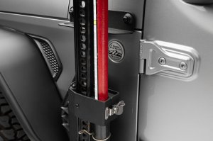 Jeep Wrangler JL Jack Mount - Front - Go Rhino - Textured Black - `18-`24